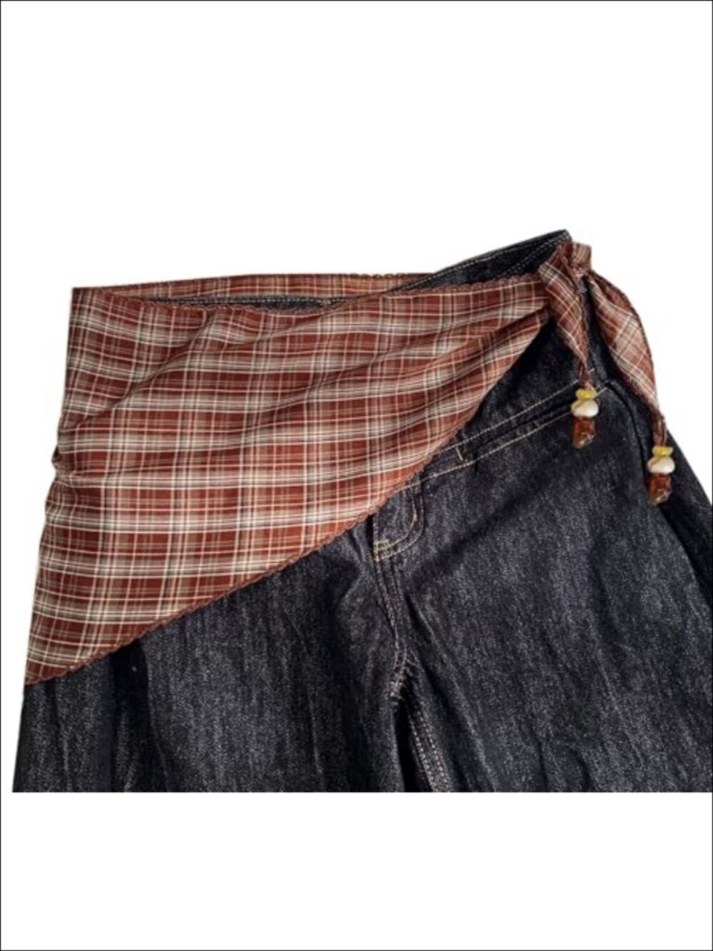 Polyester Long Skinny Scarf Belt Triangle Waist Sash Tie for Dresses